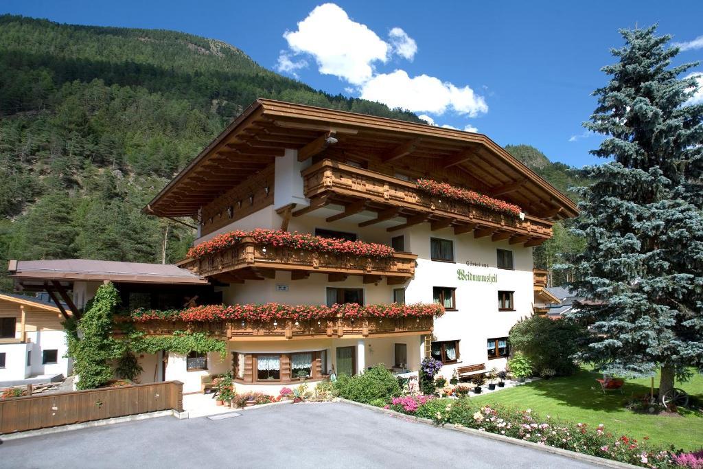 Apartamento Haus Weidmannsheil Längenfeld Exterior foto